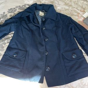 STEAL Cute Blue Coat SZ L